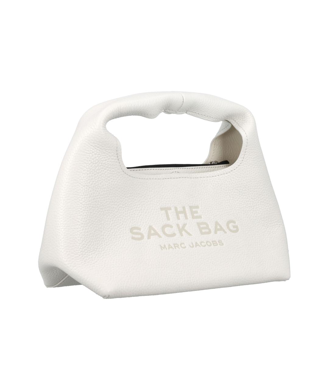 MARC JACOBS Белая кожаная сумка тоут, фото 2