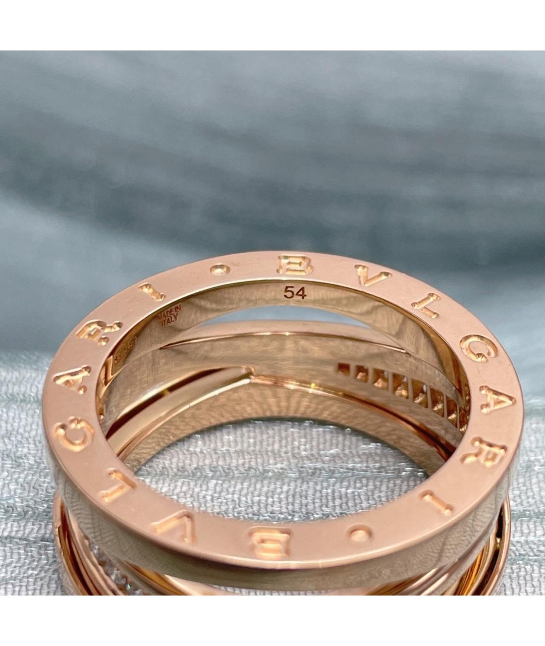 BVLGARI Золотое кольцо из розового золота, фото 5