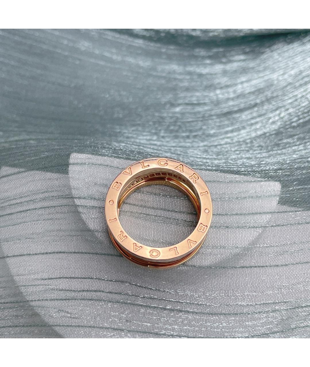 BVLGARI Золотое кольцо из розового золота, фото 3