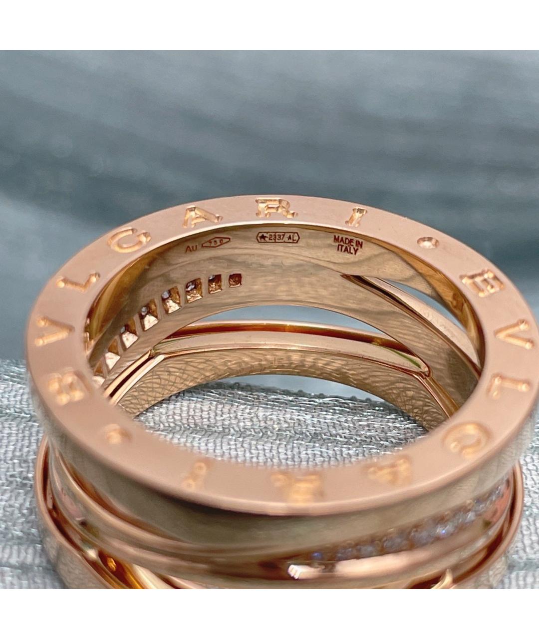 BVLGARI Золотое кольцо из розового золота, фото 4