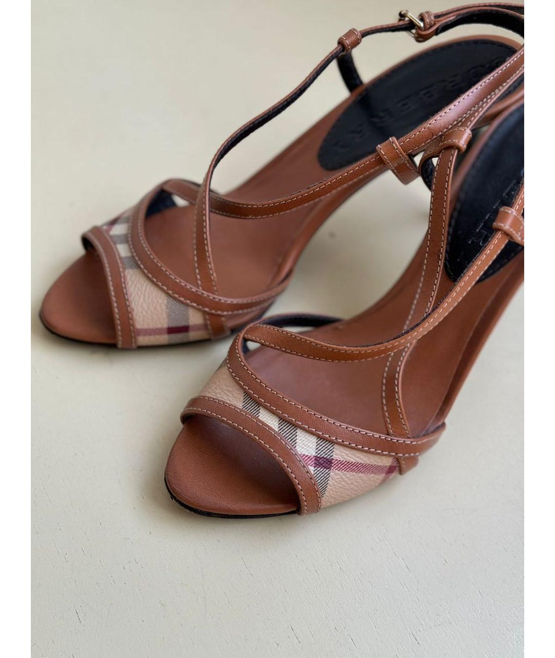 BURBERRY Босоножки, фото 6