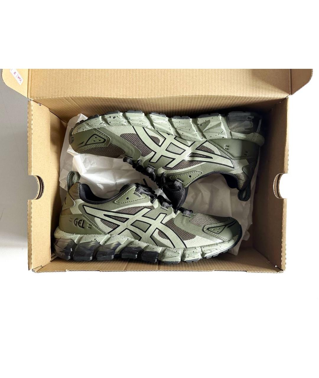 ASICS Зеленые низкие кроссовки / кеды, фото 7
