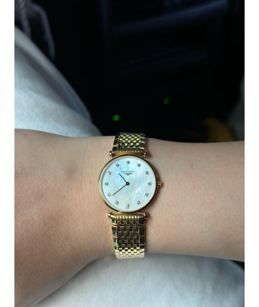 LONGINES Золотые часы, фото 3