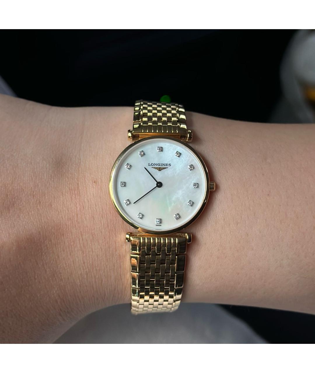 LONGINES Золотые часы, фото 2