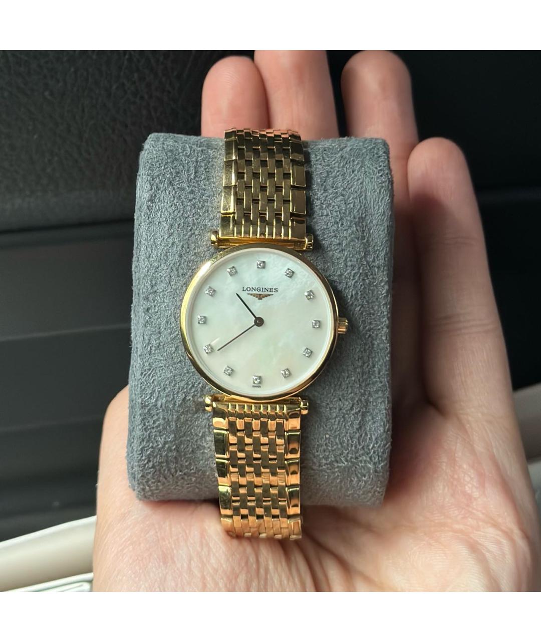 LONGINES Золотые часы, фото 4