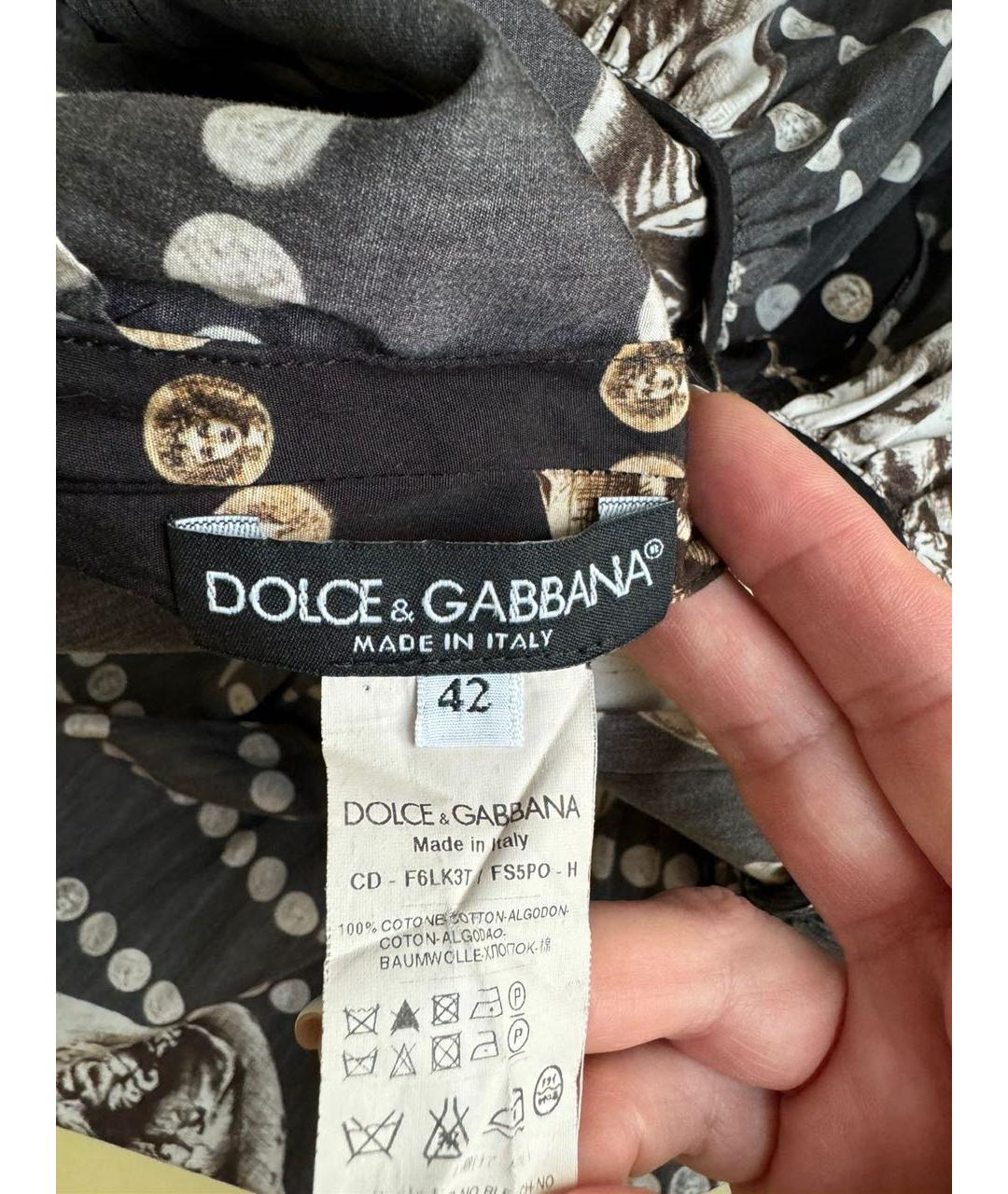 DOLCE&GABBANA Повседневное платье, фото 5