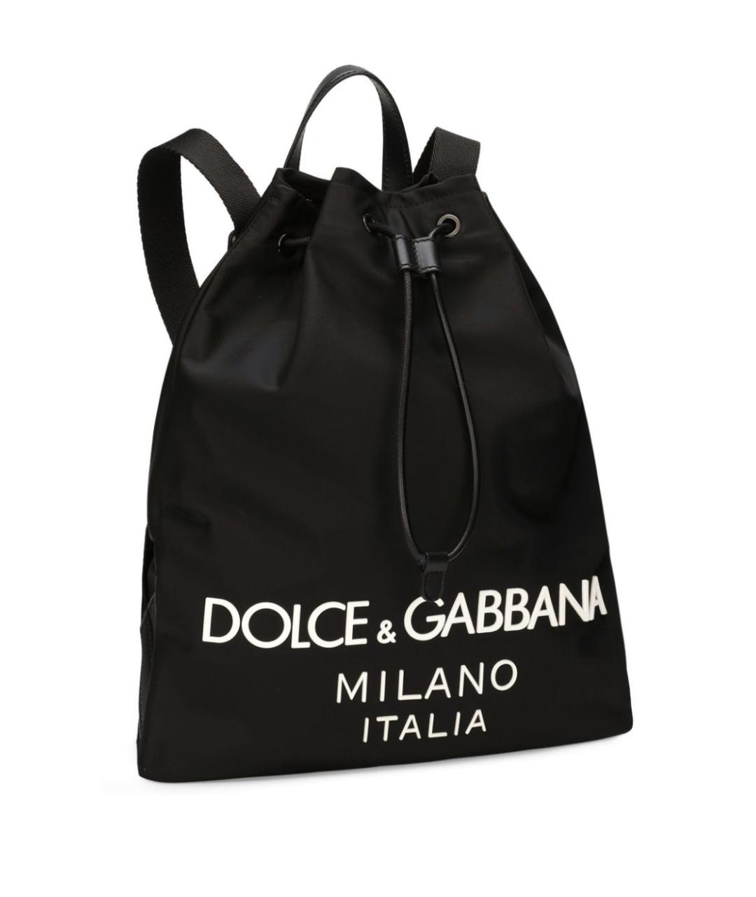 DOLCE&GABBANA Черный рюкзак, фото 2