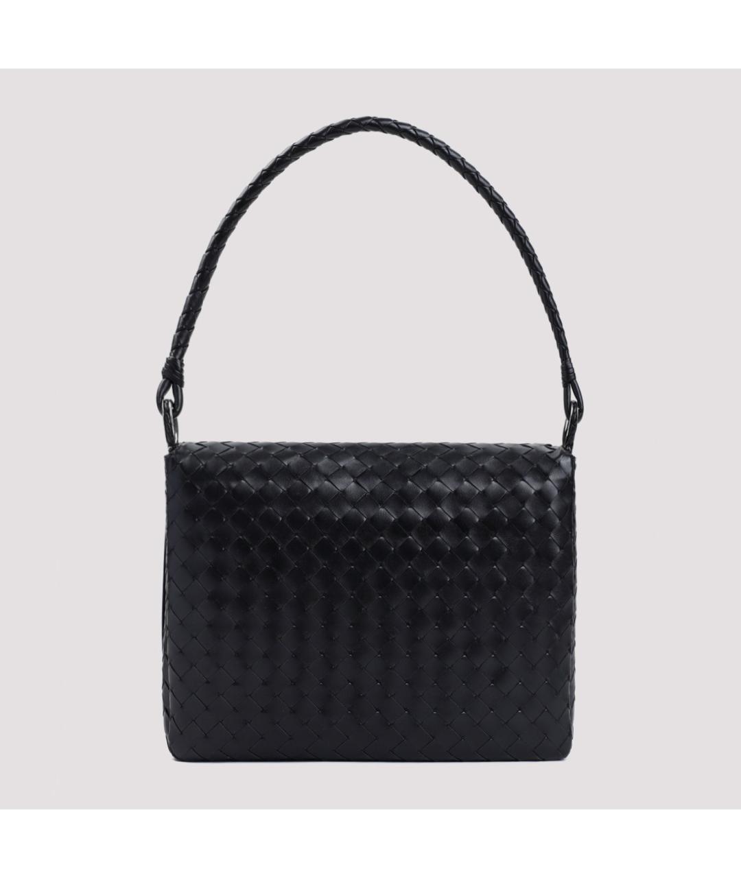 BOTTEGA VENETA Черная сумка на плечо, фото 3