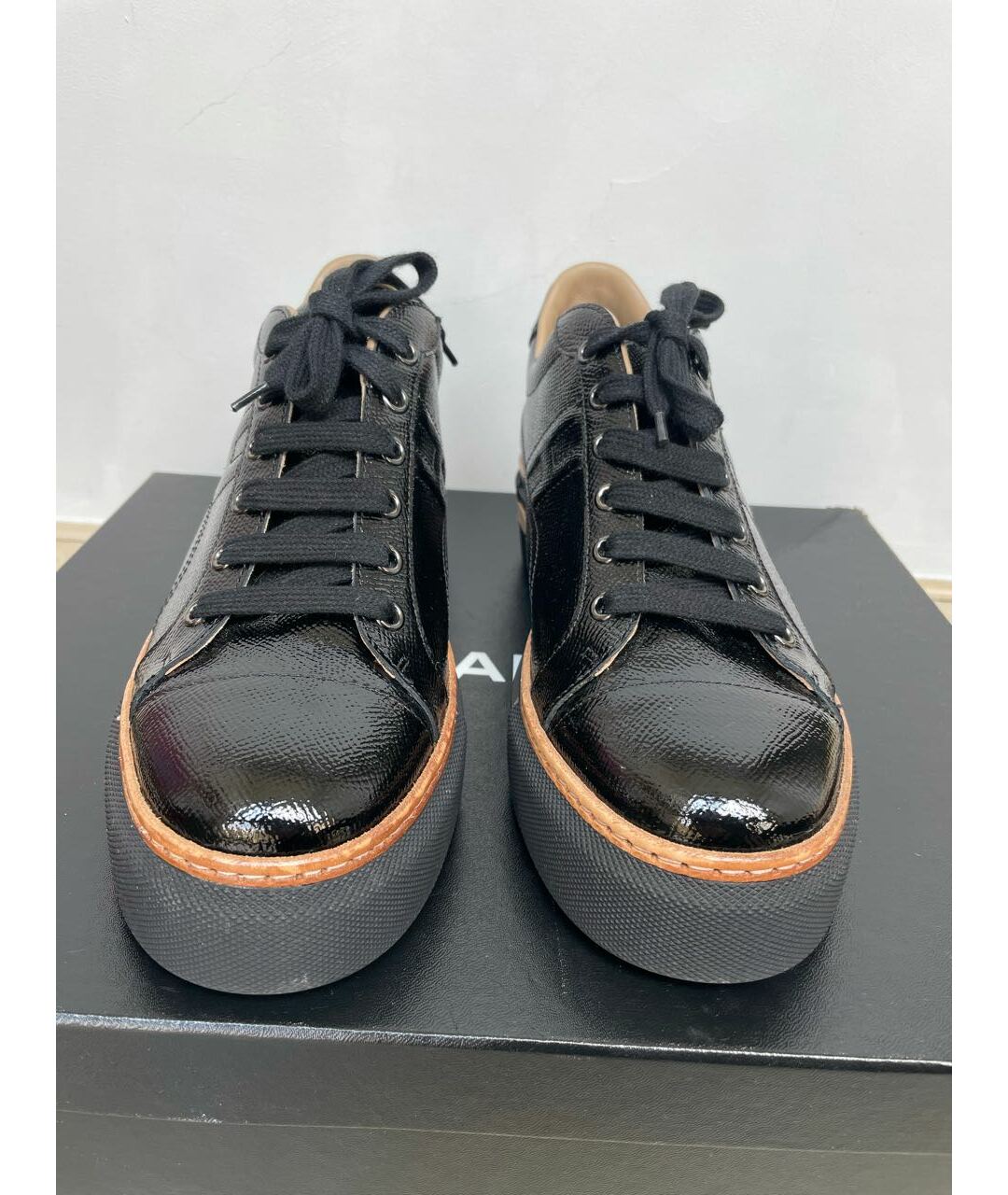HERMES PRE-OWNED Черные кожаные ботинки, фото 2