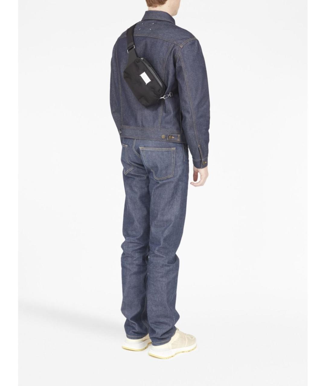 MAISON MARGIELA Черная сумка на плечо, фото 4