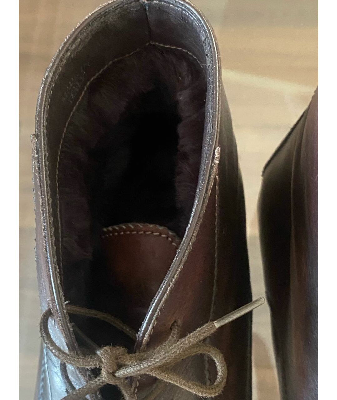 BRIONI Коричневые кожаные низкие ботинки, фото 3