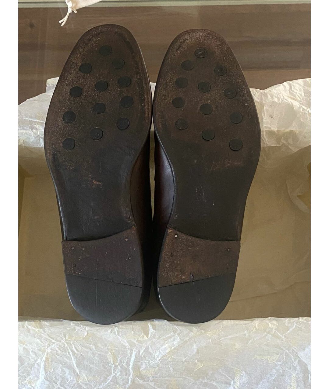 BRIONI Коричневые кожаные низкие ботинки, фото 5