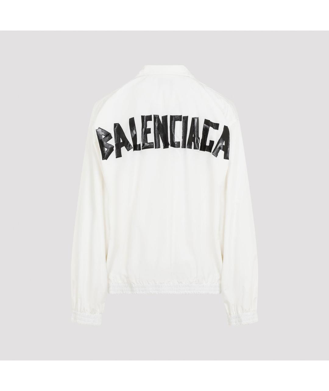 BALENCIAGA Белая хлопковая куртка, фото 3