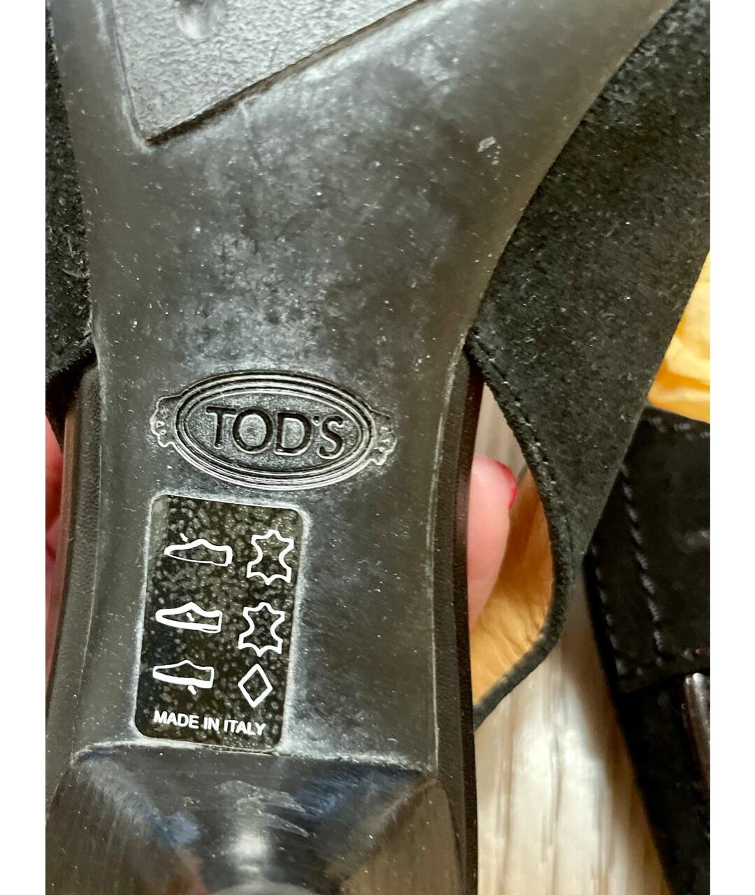 TOD'S Черные замшевые туфли, фото 7