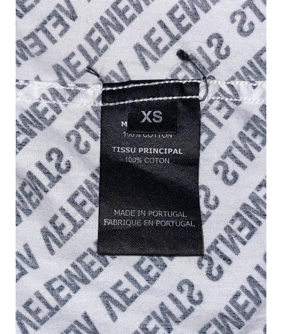 VETEMENTS Белая хлопковая рубашка, фото 5