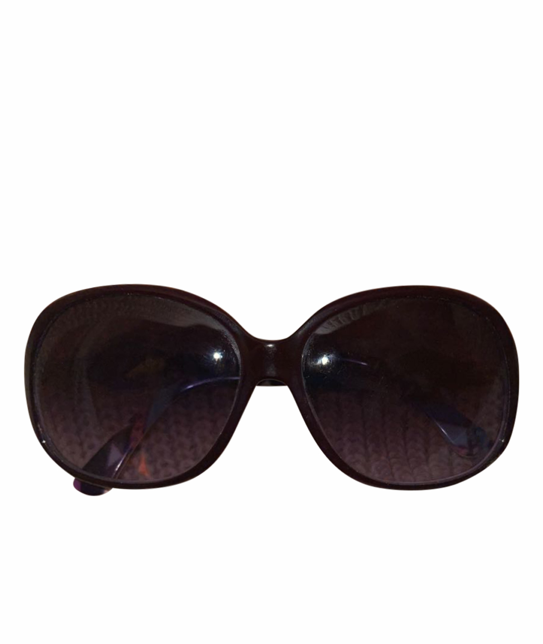 EMILIO PUCCI Фиолетовые пластиковые солнцезащитные очки, фото 1