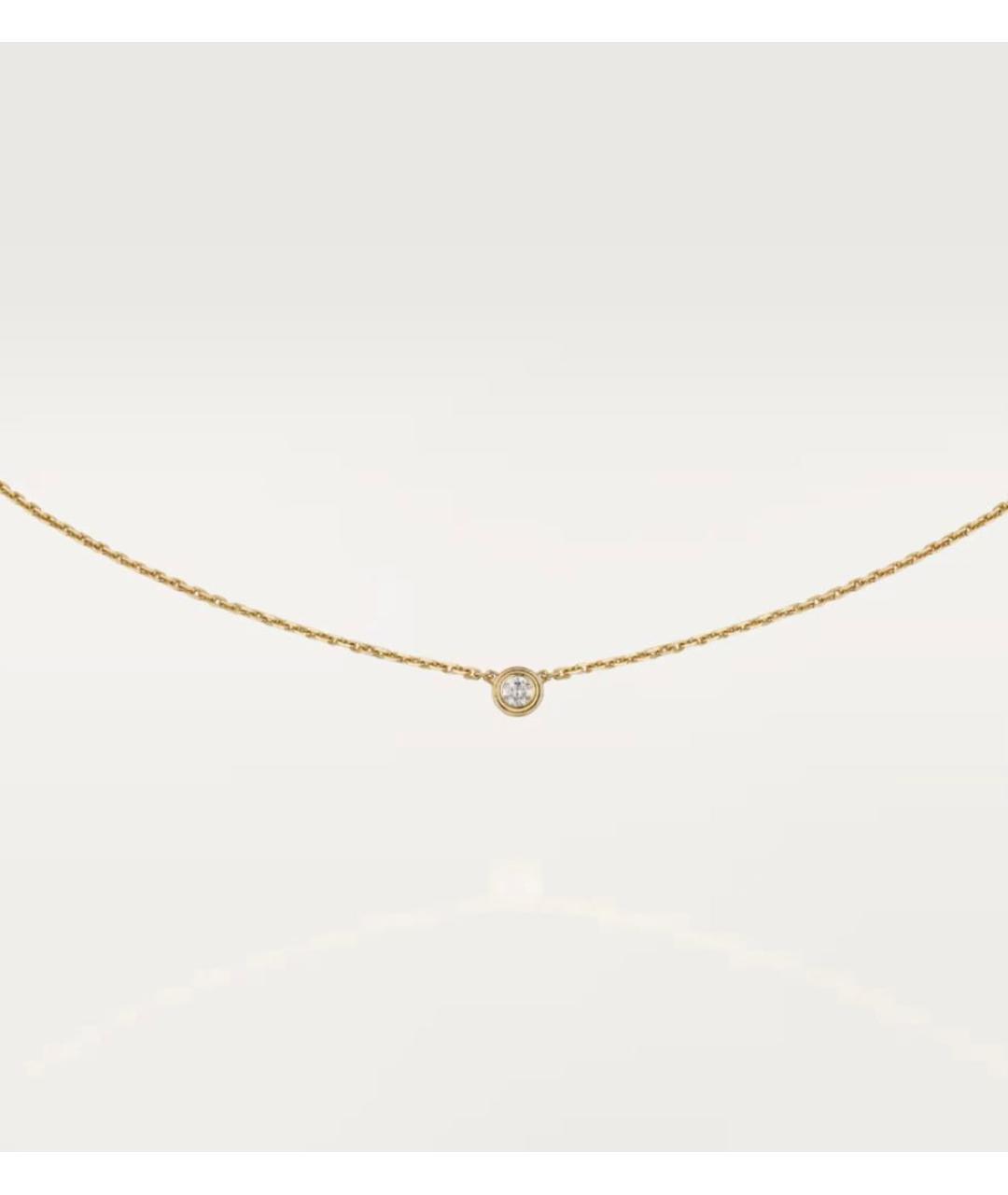 CARTIER Желтая подвеска из желтого золота, фото 6