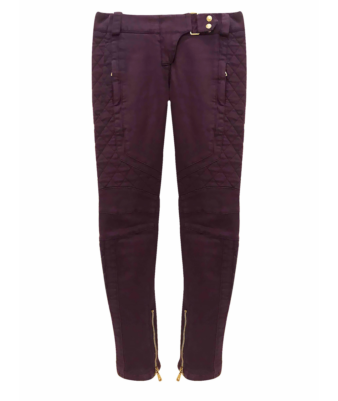 BALMAIN Фиолетовые джинсы слим, фото 1