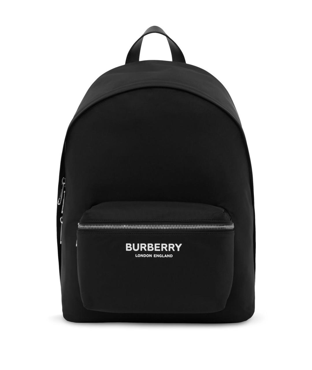BURBERRY Черный синтетический рюкзак, фото 1