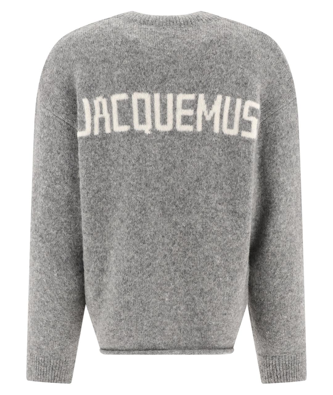 JACQUEMUS Серый джемпер / свитер, фото 2