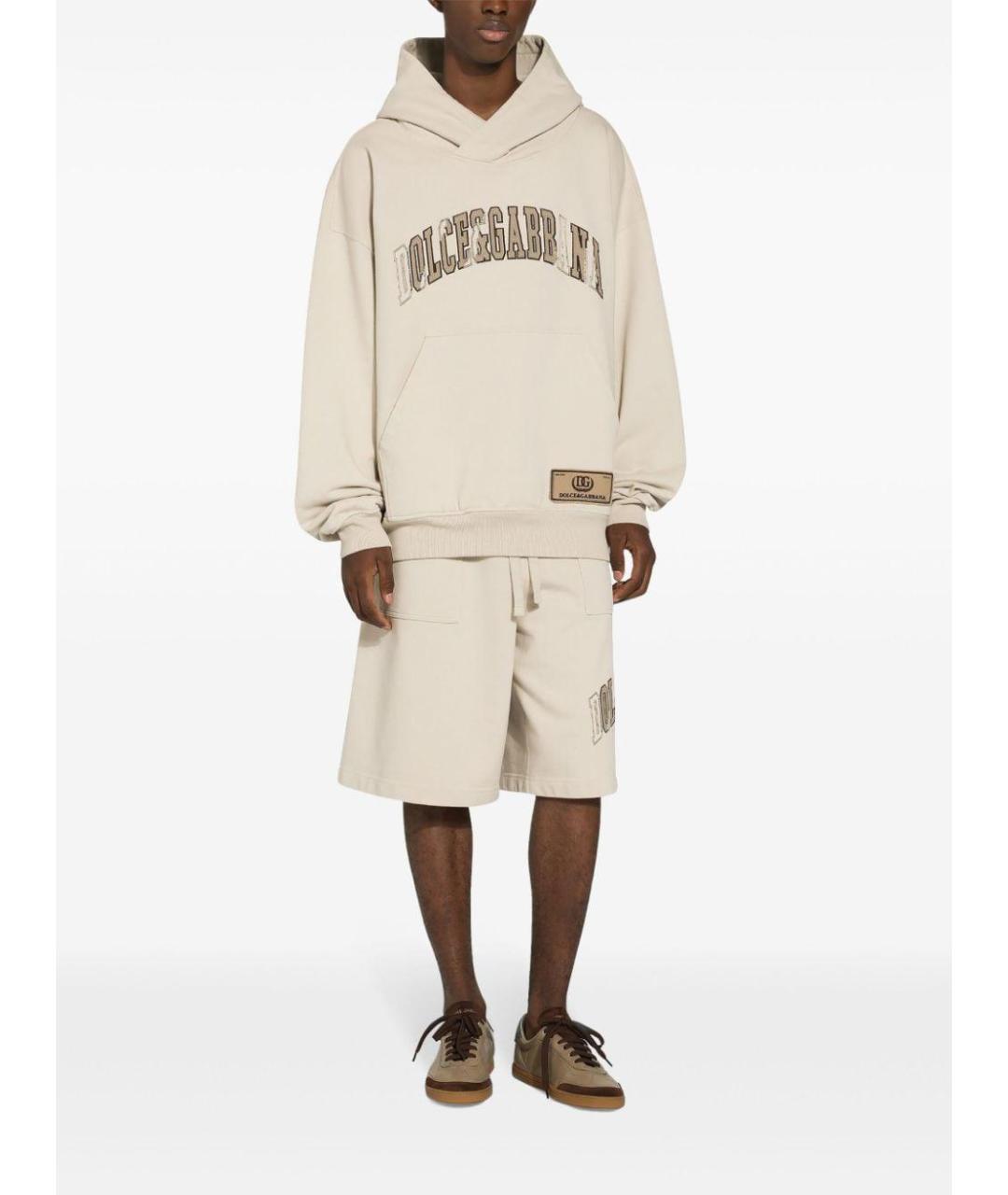 DOLCE&GABBANA Бежевые шорты, фото 2