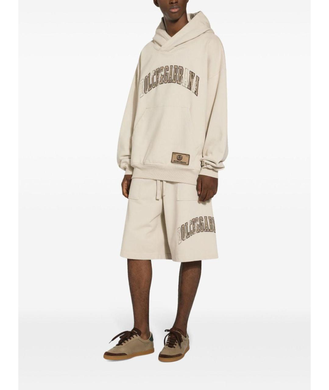 DOLCE&GABBANA Бежевые шорты, фото 3