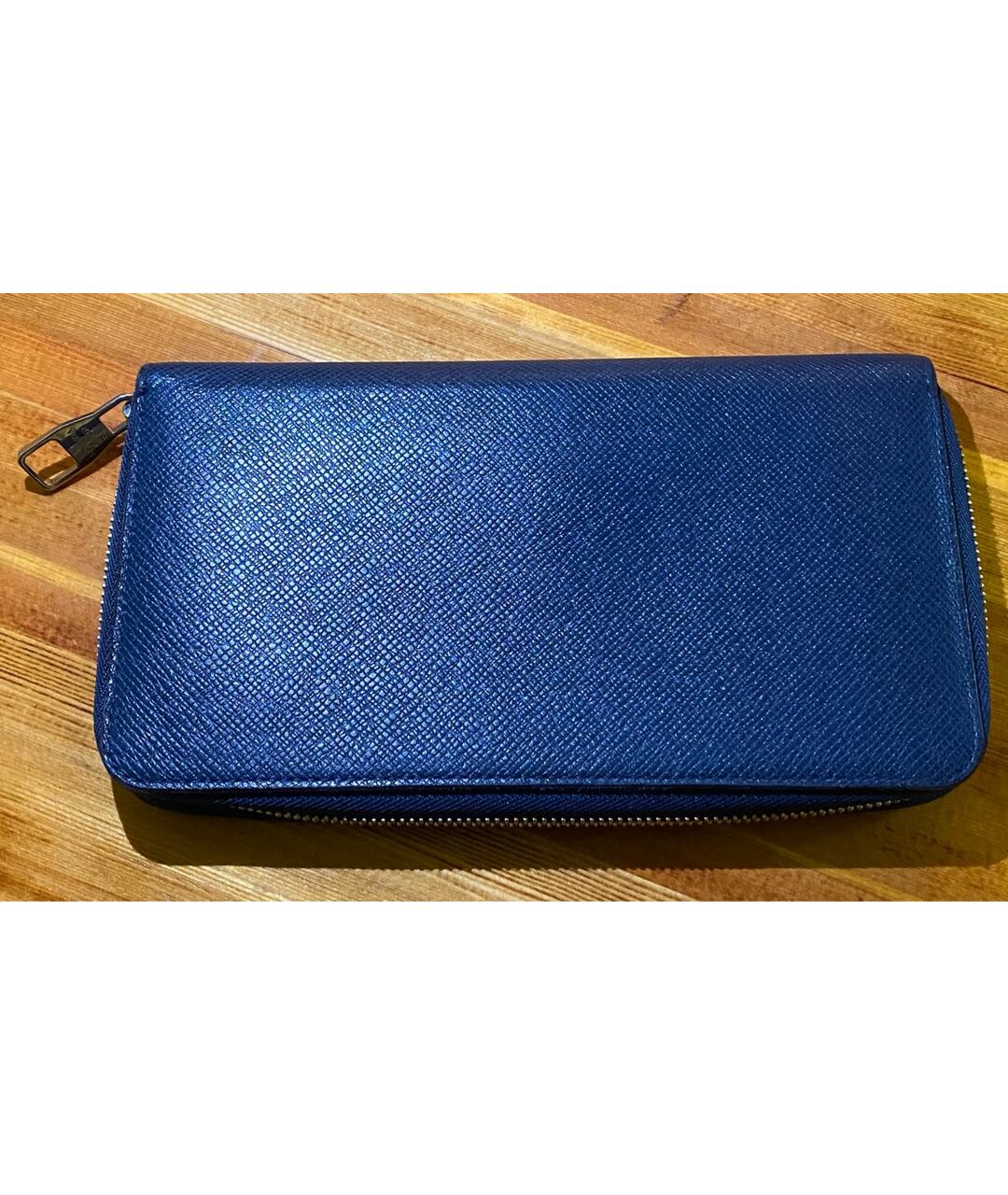 LOUIS VUITTON PRE-OWNED Синий кожаный кошелек, фото 2