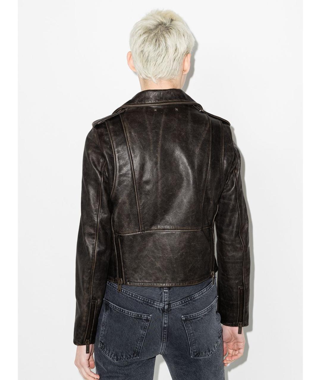 GOLDEN GOOSE DELUXE BRAND Черная полиэстеровая куртка, фото 3