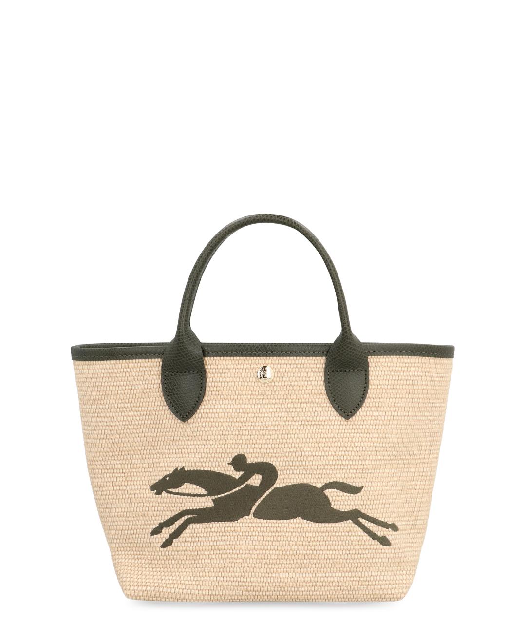 LONGCHAMP Бежевая сумка тоут, фото 1