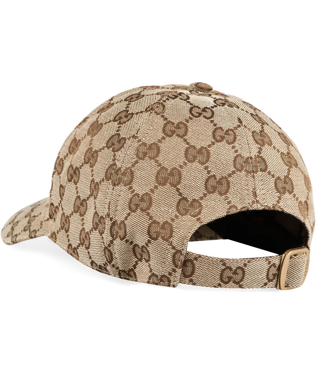 GUCCI Бежевая синтетическая кепка, фото 3