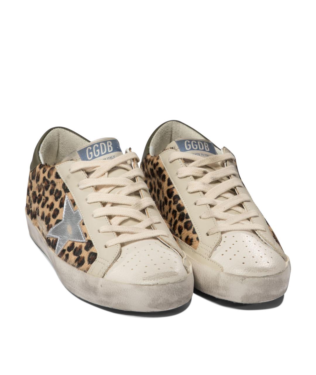GOLDEN GOOSE DELUXE BRAND Коричневые кеды, фото 2