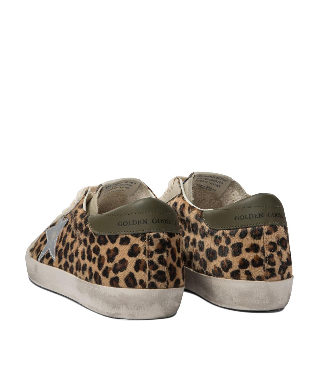GOLDEN GOOSE DELUXE BRAND Коричневые кеды, фото 4