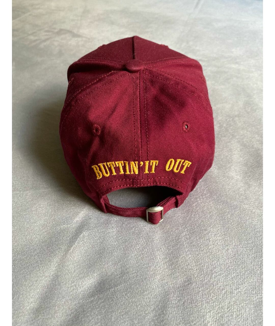 DSQUARED2 Бордовая хлопковая кепка/бейсболка, фото 4