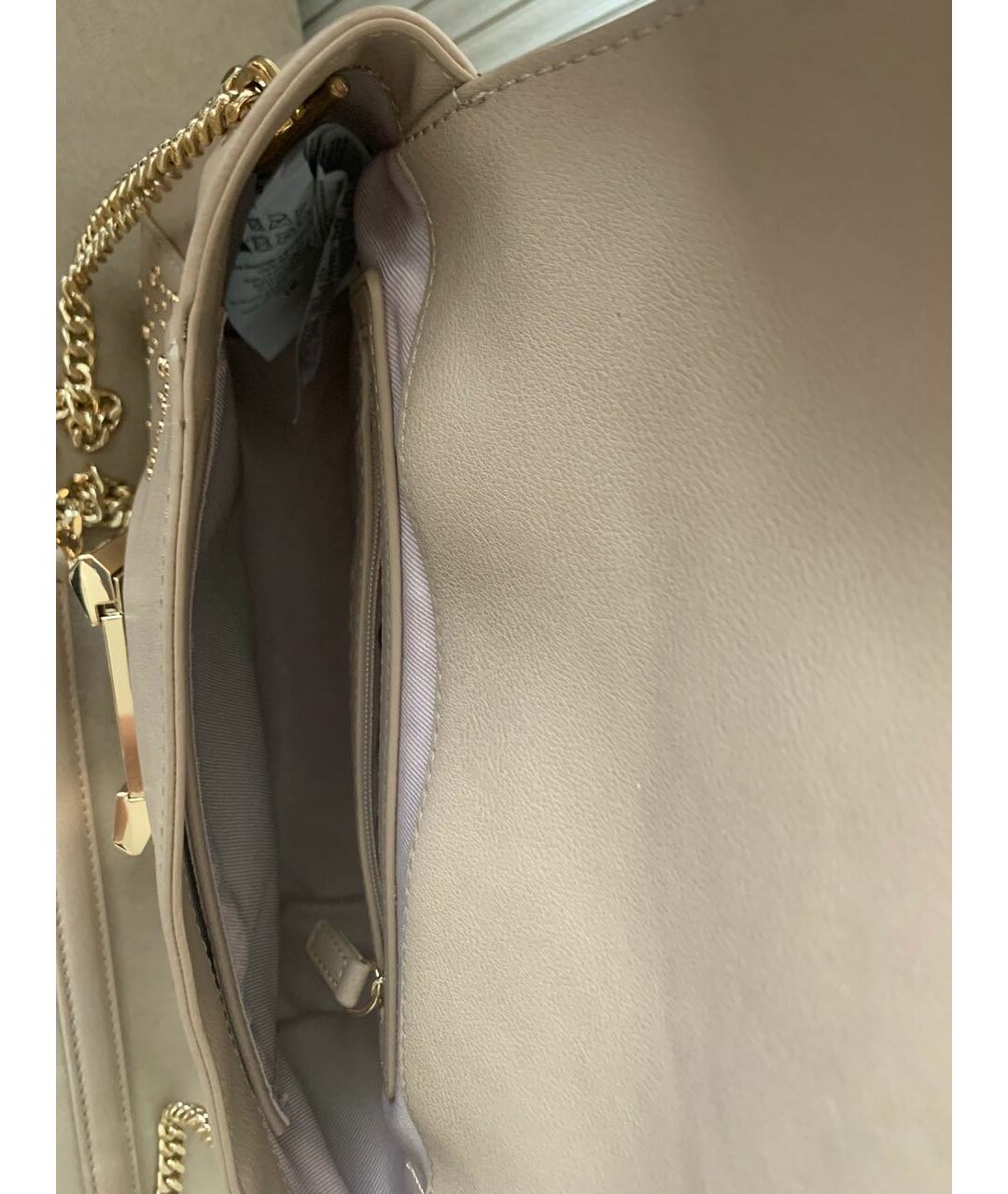 LIU JO Бежевая сумка тоут из искусственной кожи, фото 4
