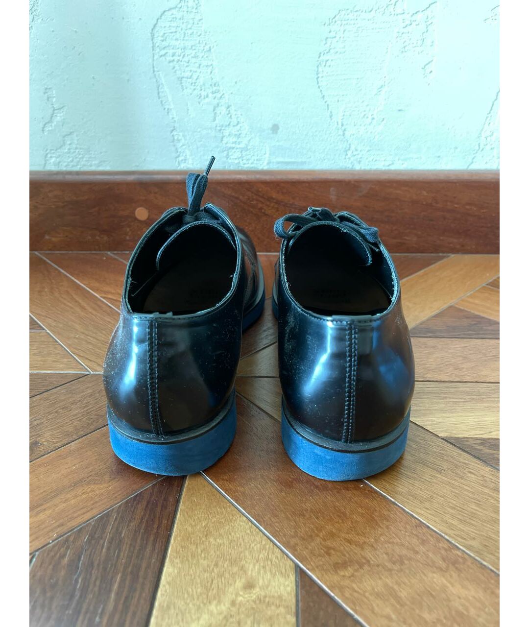 FENDI Черные кожаные туфли, фото 4