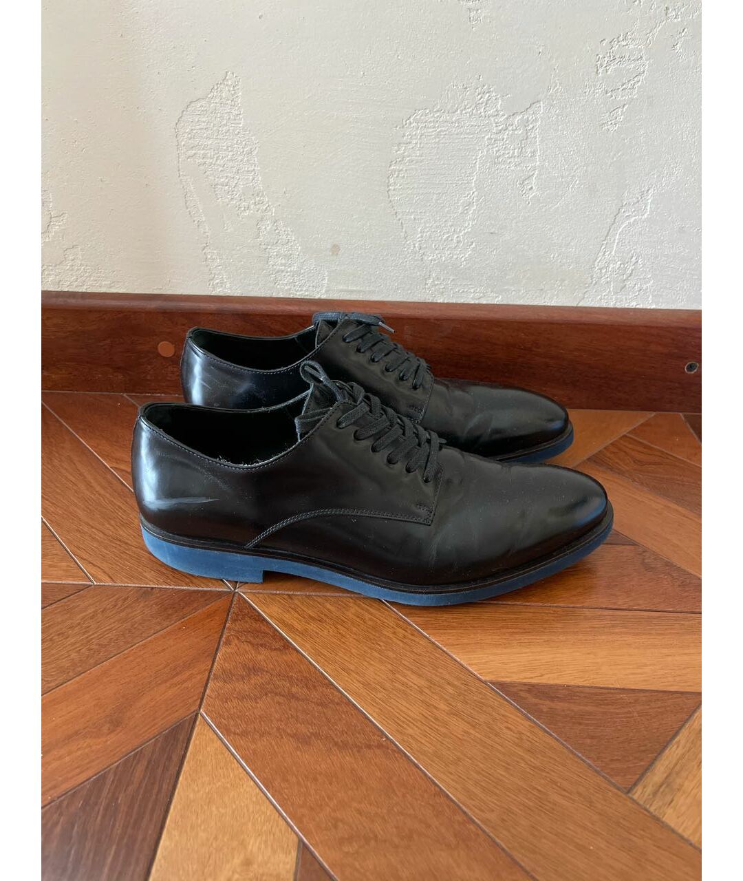 FENDI Черные кожаные туфли, фото 7