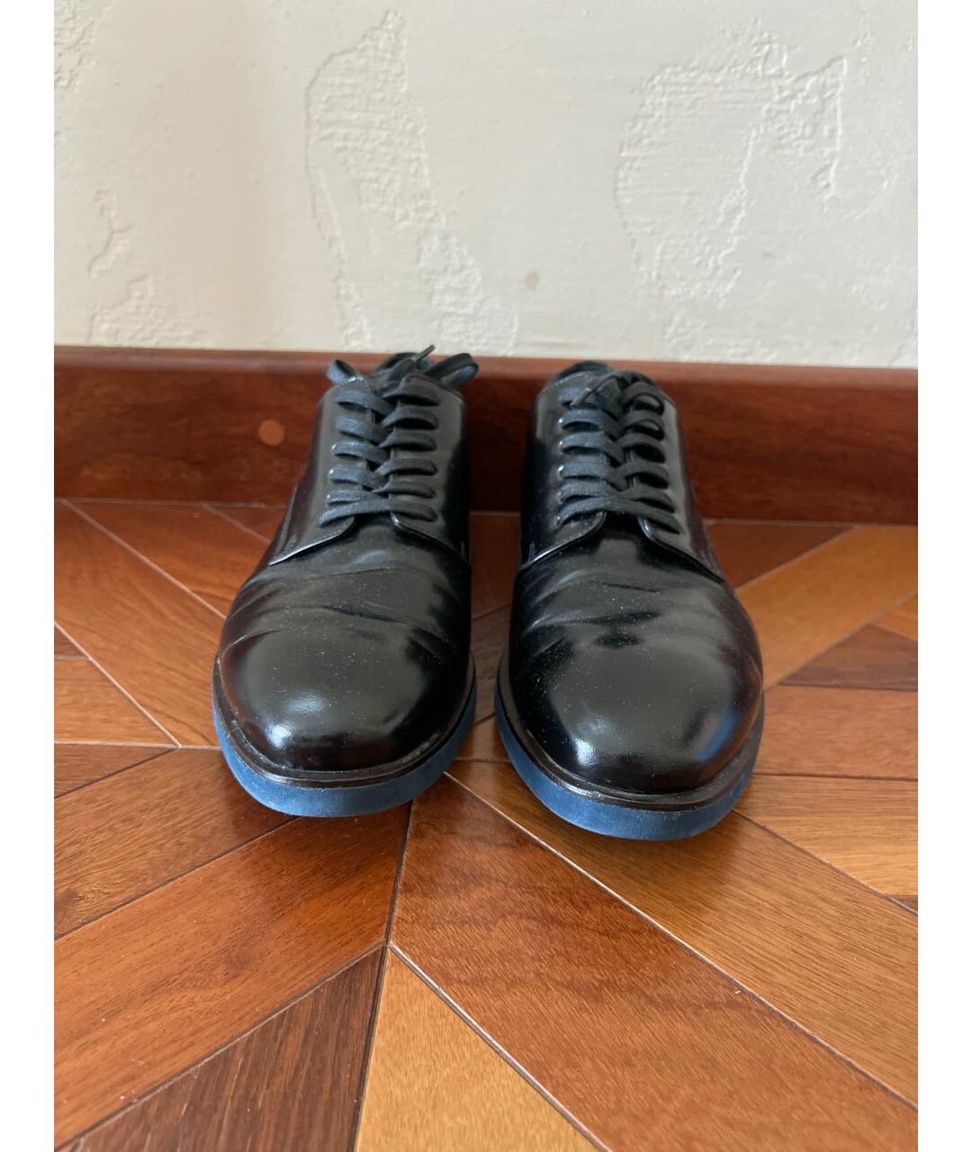 FENDI Черные кожаные туфли, фото 2