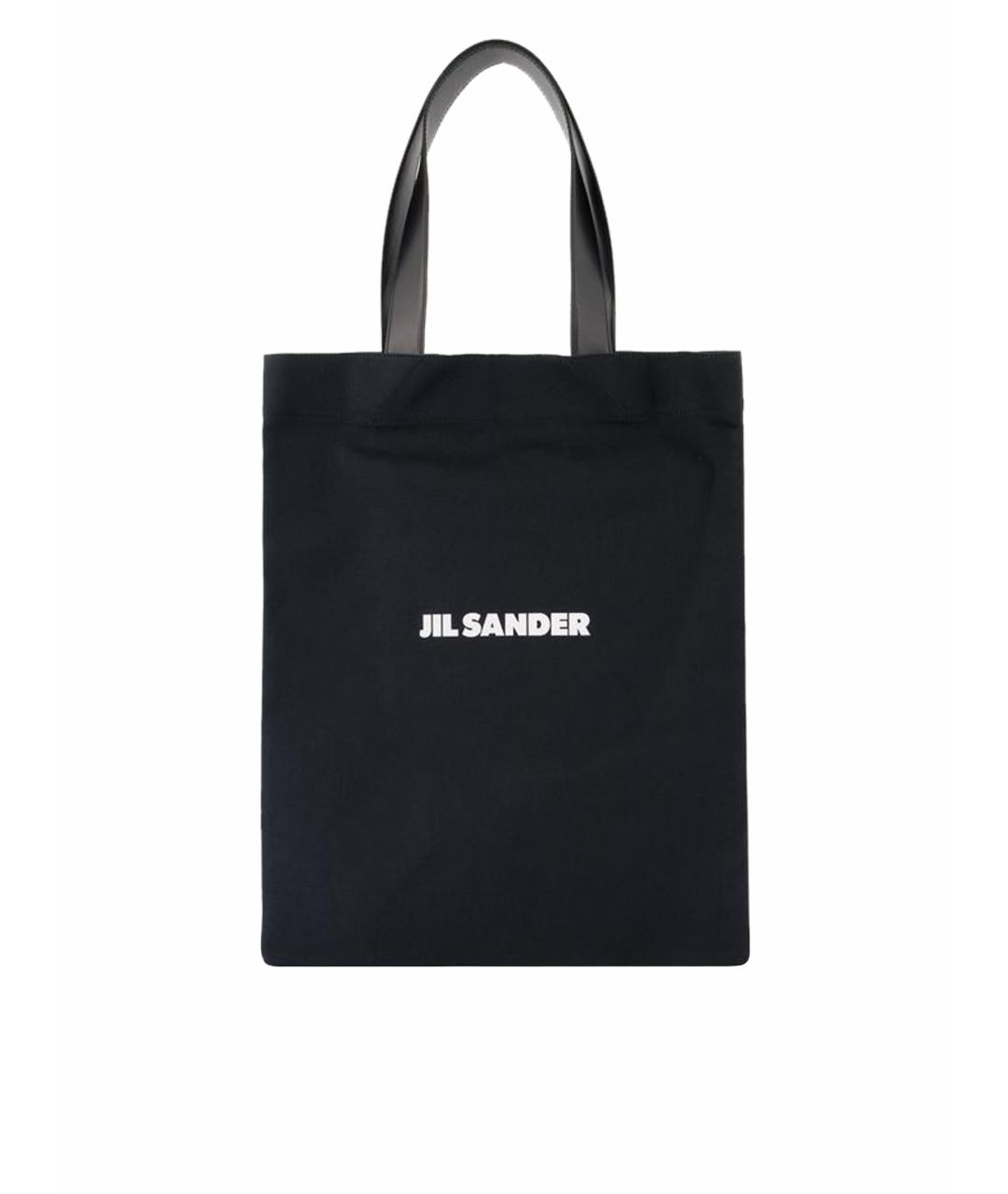 JIL SANDER Черная сумка тоут, фото 1