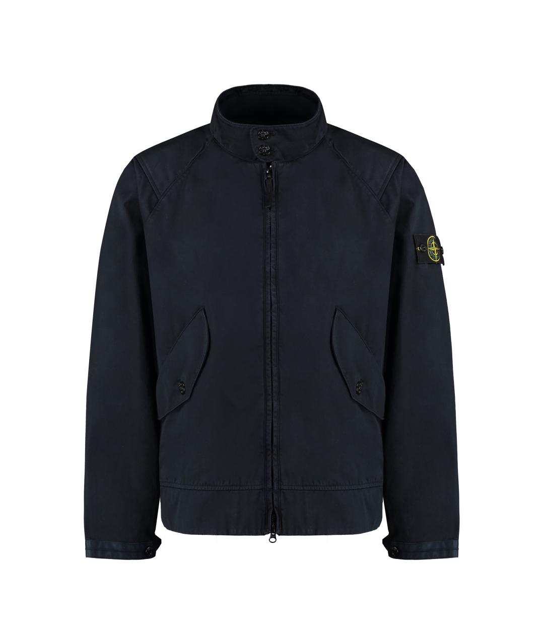 STONE ISLAND Темно-синяя куртка, фото 1