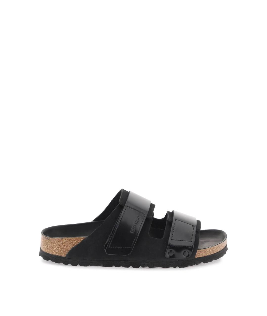 BIRKENSTOCK Черные шлепанцы, фото 1