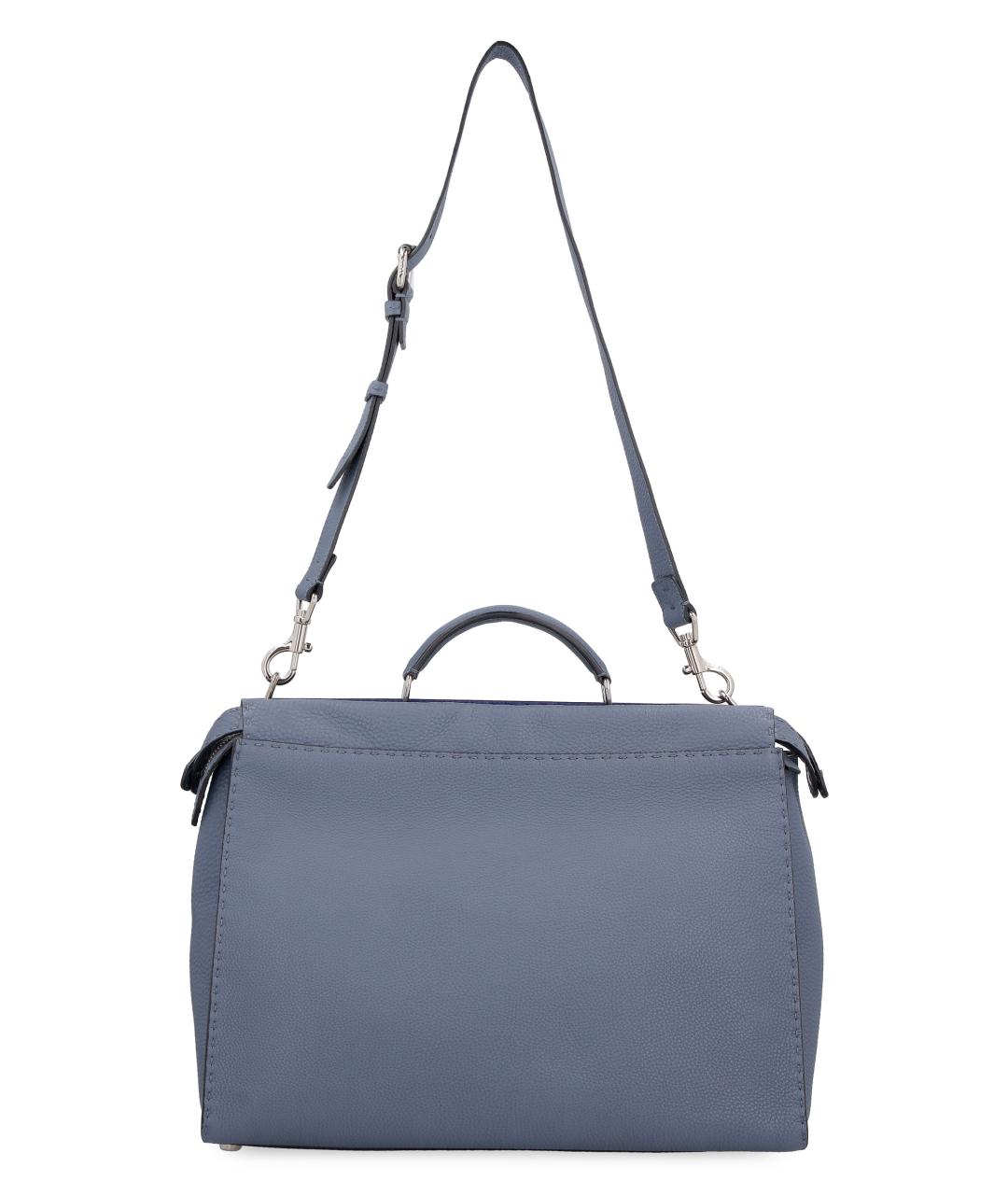 FENDI Кожаная сумка тоут, фото 4