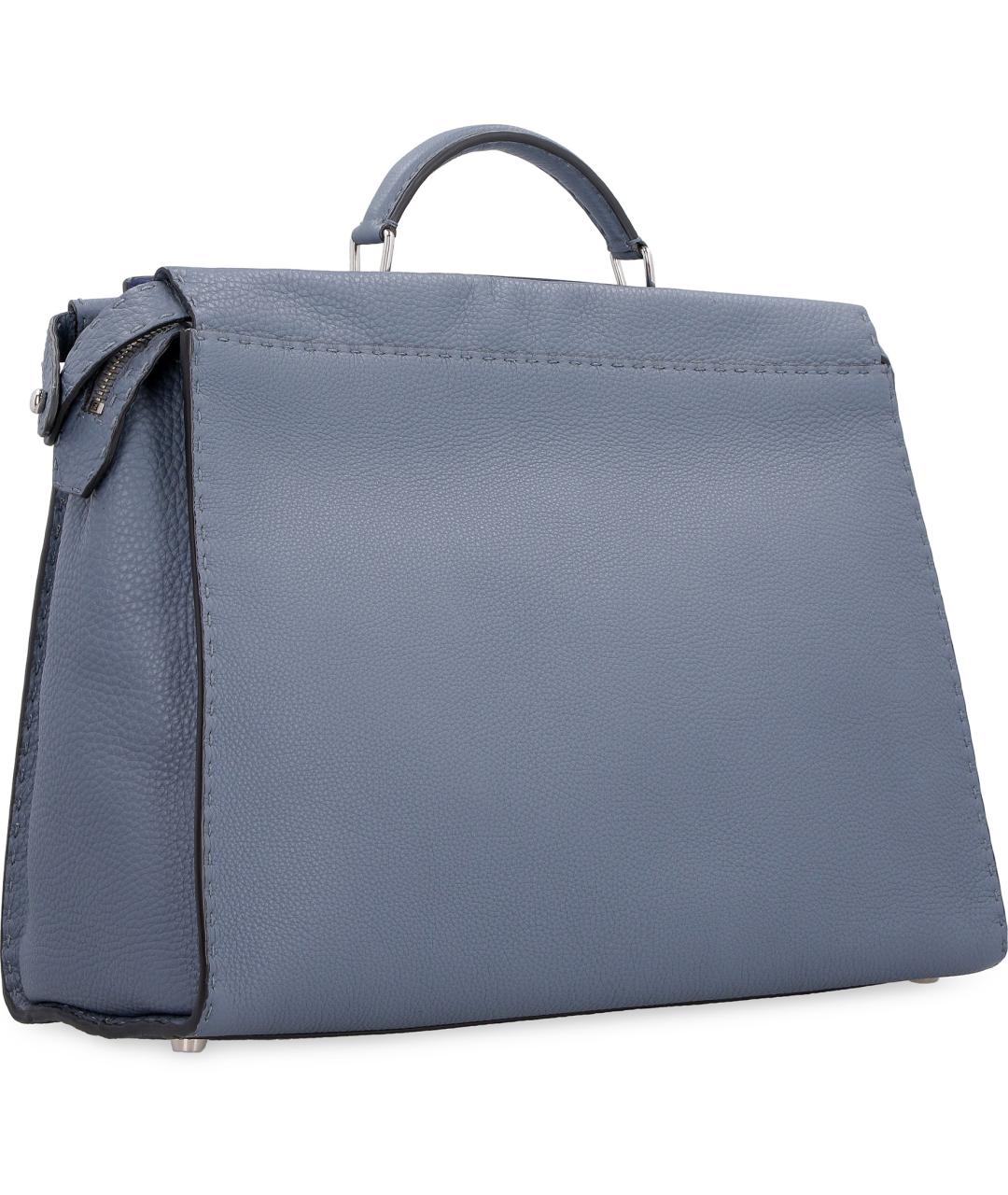 FENDI Кожаная сумка тоут, фото 3