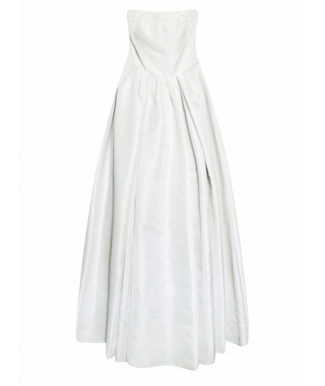 CHRISTIAN DIOR Белое шелковое свадебное платье, фото 1