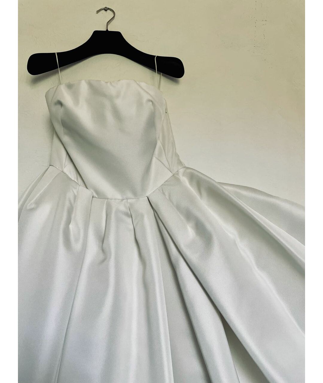 CHRISTIAN DIOR PRE-OWNED Белое шелковое свадебное платье, фото 5