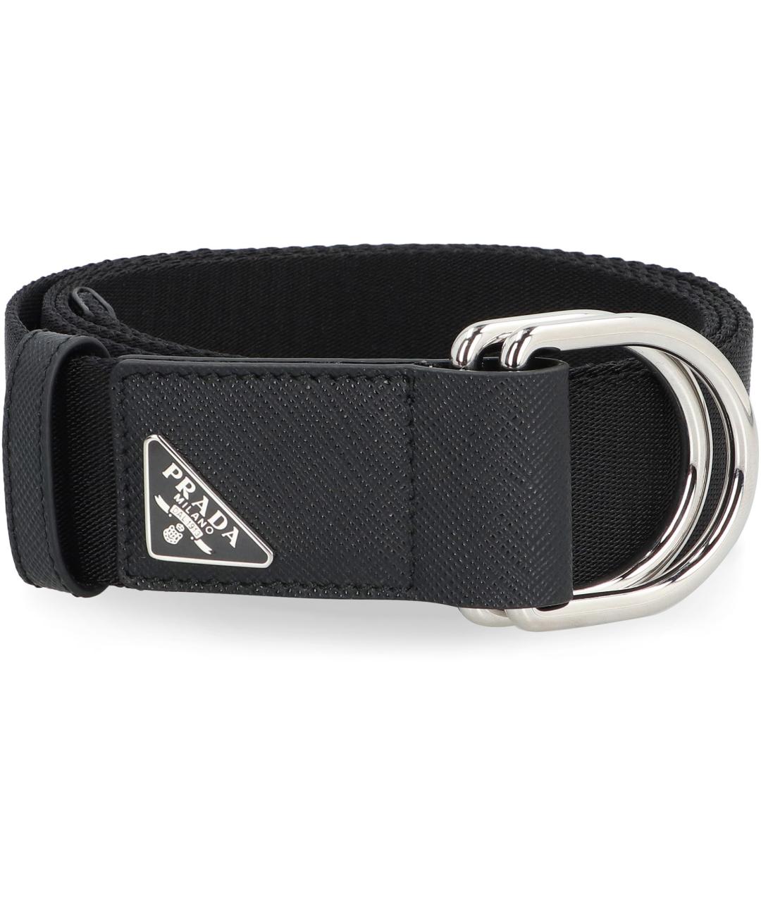 PRADA Черный ремень, фото 2