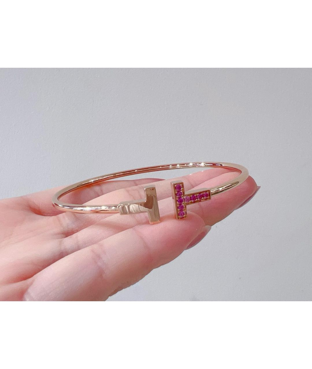 TIFFANY&CO Розовый браслет из розового золота, фото 3
