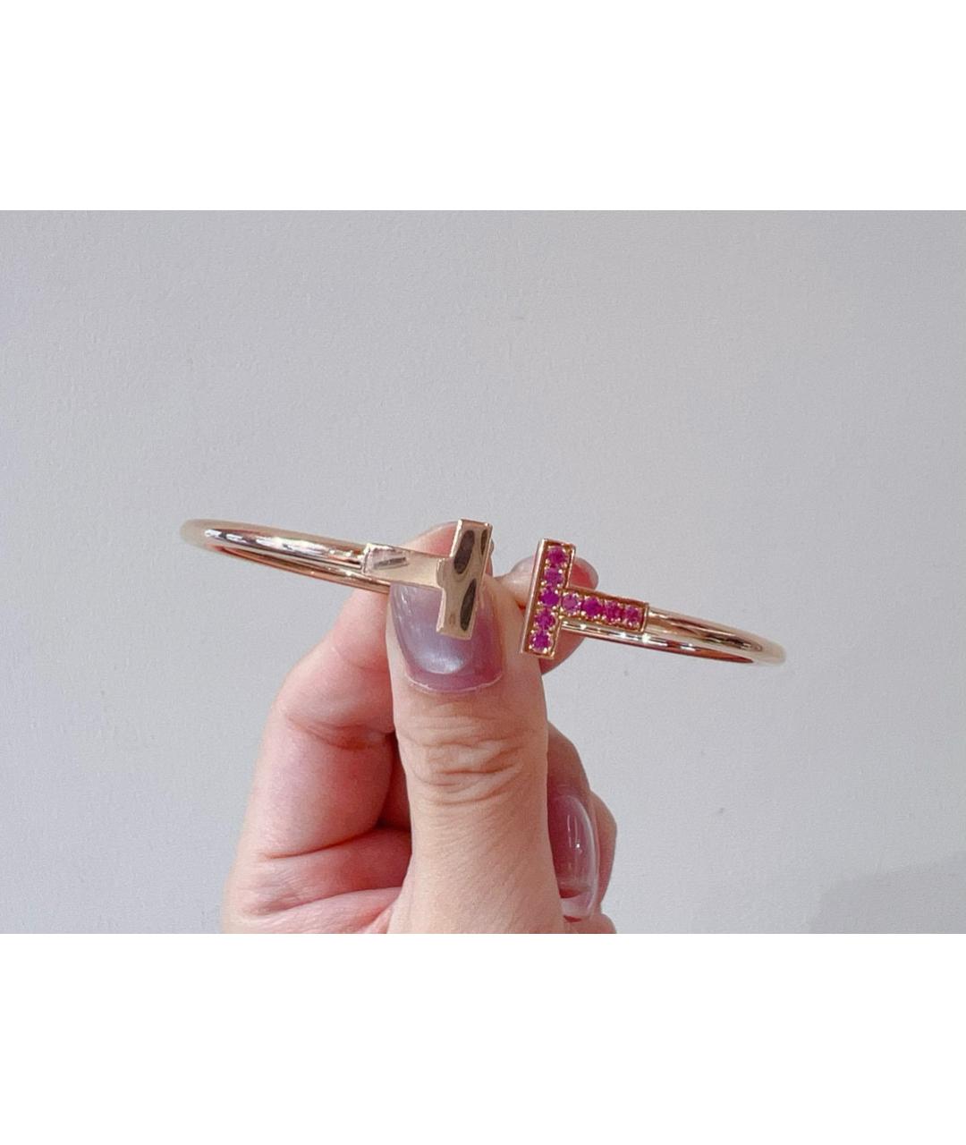 TIFFANY&CO Розовый браслет из розового золота, фото 5