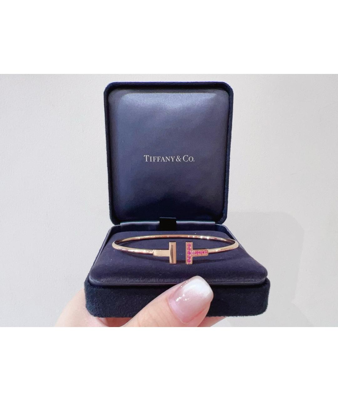 TIFFANY&CO Розовый браслет из розового золота, фото 9