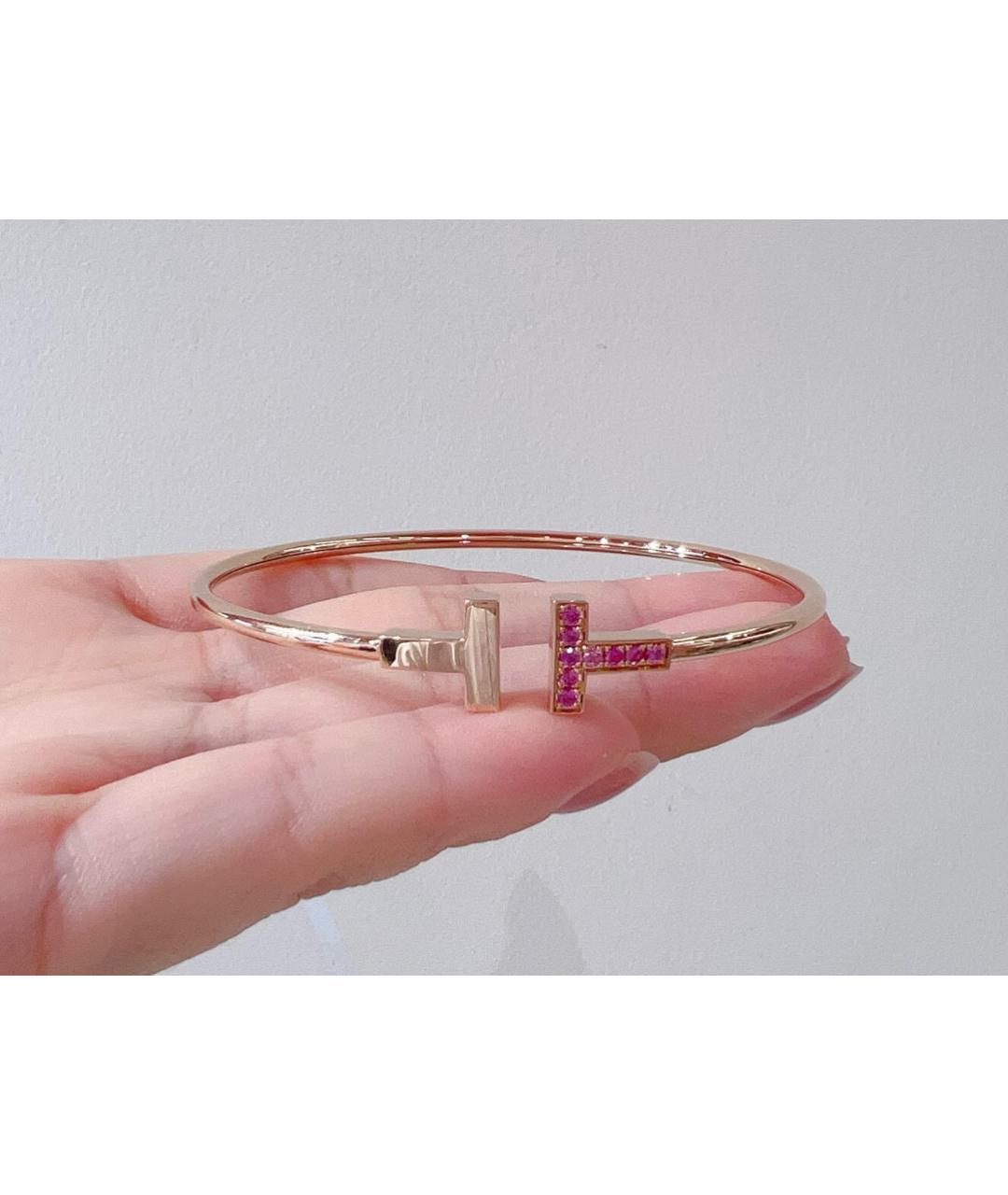 TIFFANY&CO Розовый браслет из розового золота, фото 2