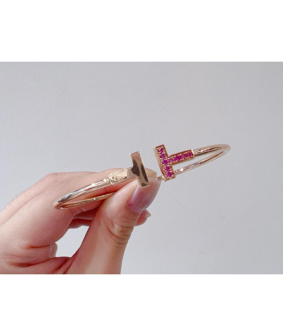 TIFFANY&CO Розовый браслет из розового золота, фото 4